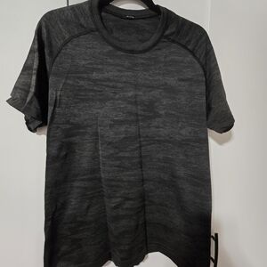 lululemon athletica Charcoal Short Sleeve Tee